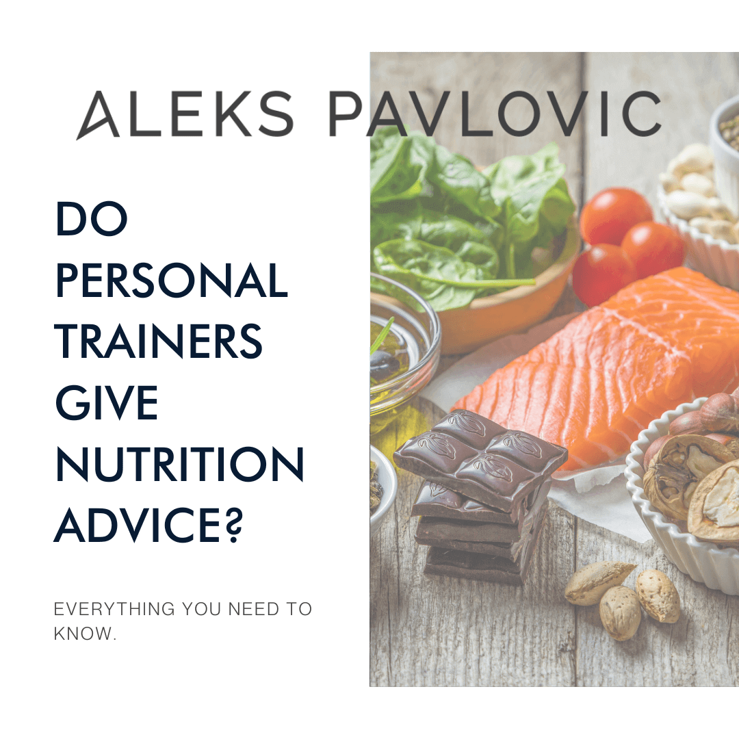 blog graphic for "Do Personal Trainers Give Nutrition Advice?"