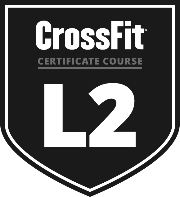Crossfit level 2 certification badge